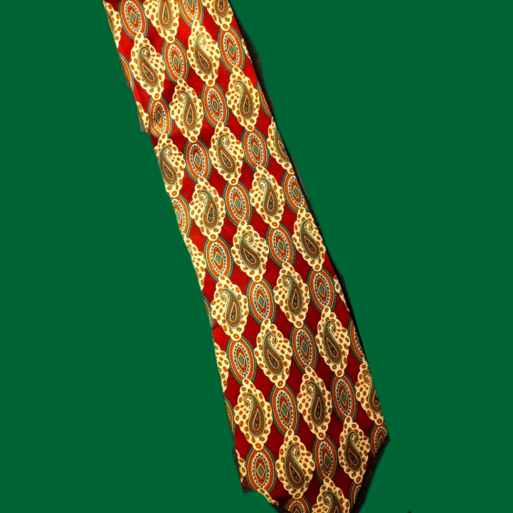 (5 for $50 bundle) Vintage Riverside Shop Silk Tie